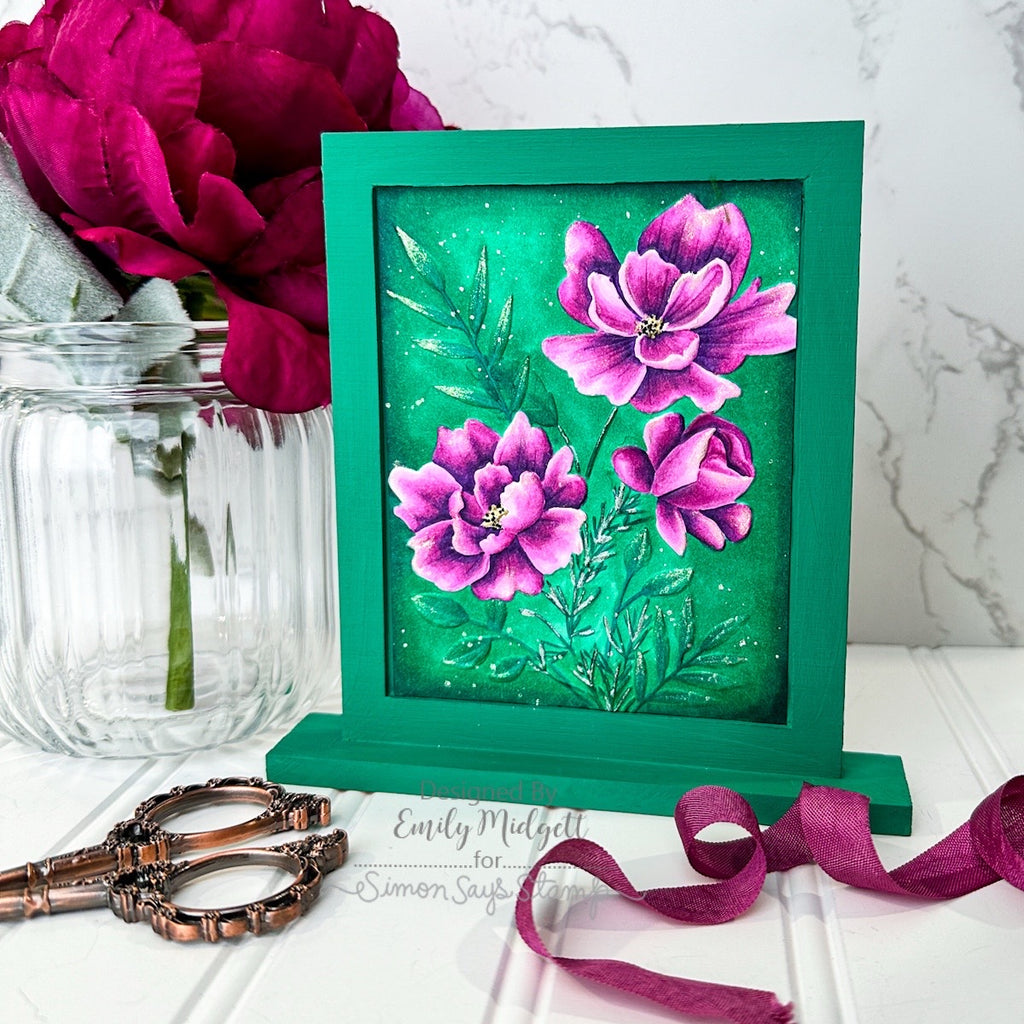 Simon Says Stamp Embossing Folder and Cutting Dies Pristine Blooms sfd423 Favorite Things Floral Decor | color-code:ALT01