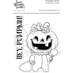 Sweet November Stamps Pumpkin Head Clear Stamp Set snsphhw23