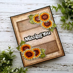 Simon Says Stamp Pumpkin Blessings Wafer Dies 1391sdc STAMPtember Miss You Card