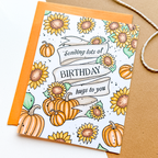 Simon Says Clear Stamps Pumpkin Blessings 2266ssc STAMPtember Birthday Card | color-code:ALT04