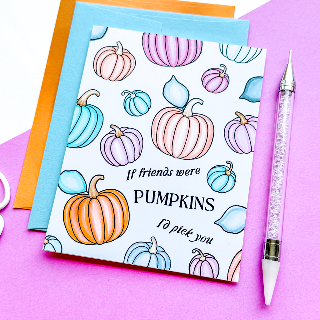 Simon Says Clear Stamps Pumpkin Blessings 2266ssc STAMPtember Friend Card | color-code:ALT01