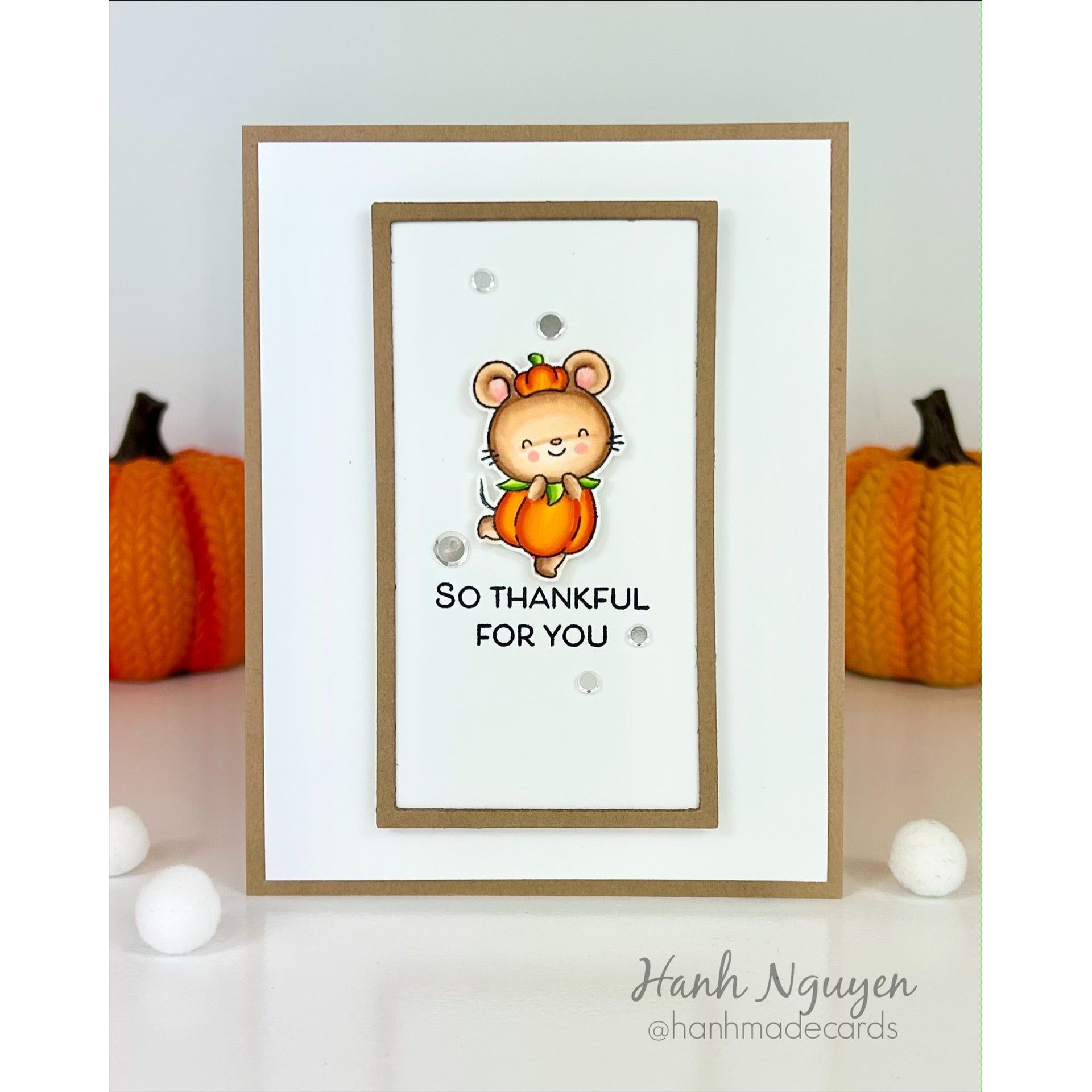 Simon Says Stamp Pumpkin Pals Wafer Dies 1375sdc STAMPtember Thankful Card | color-code:ALT02