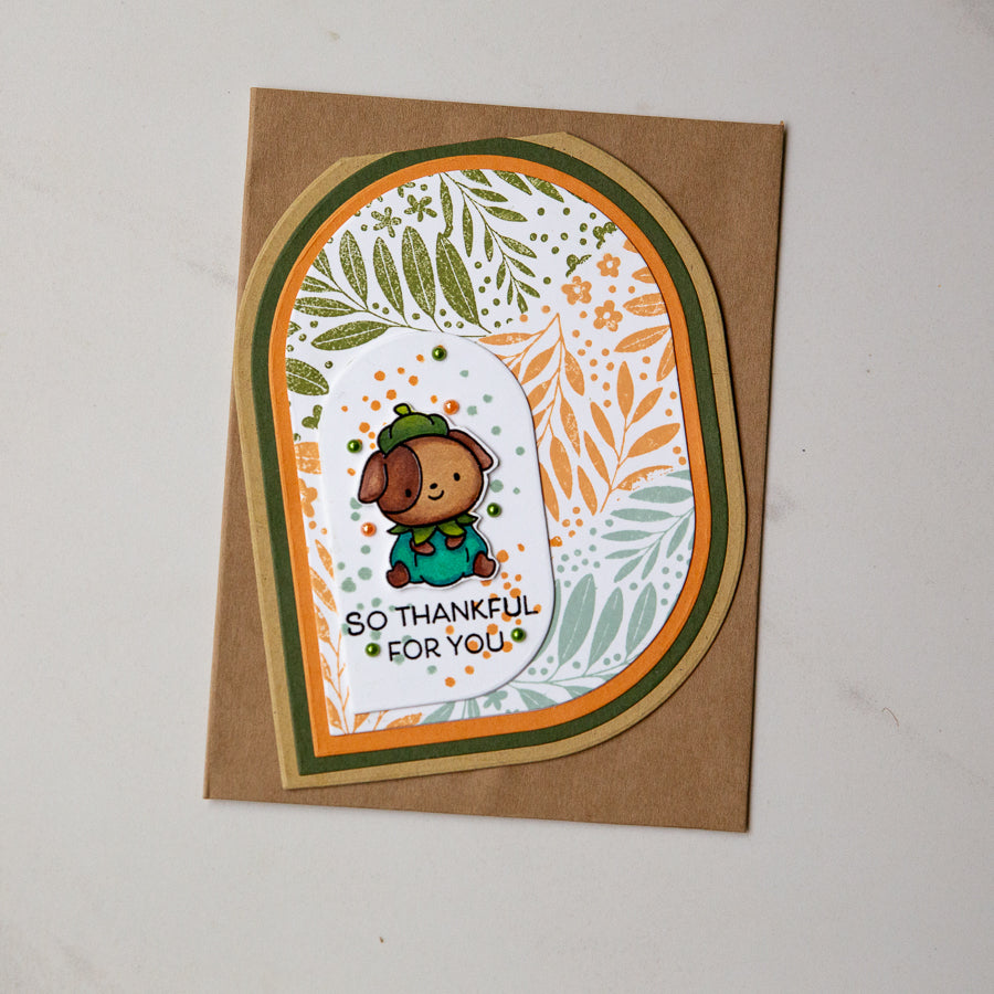 Simon Says Stamps and Dies Pumpkin Pals set1049pp STAMPtember Thankful Card