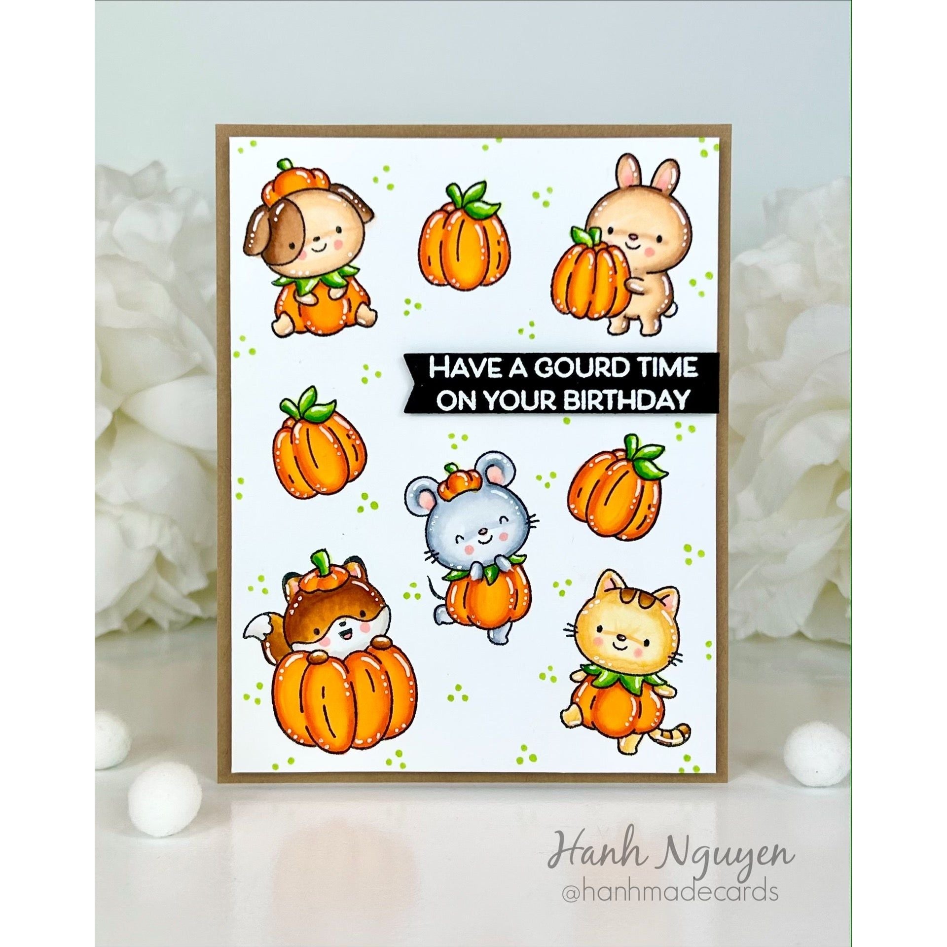 Simon Says Stamps and Dies Pumpkin Pals set1049pp STAMPtember Birthday Card | color-code:ALT03