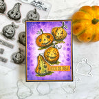 Tim Holtz Pumpkinhead Stamps with Simon Says Stamp Dies Bundle setph25 Halloween Card | color-code:ALT07