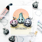 Tim Holtz Cling Rubber Stamps Pumpkinhead cms309
