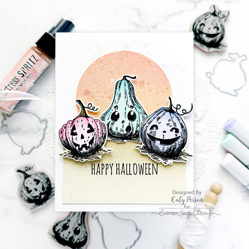 Tim Holtz Cling Rubber Stamps Pumpkinhead cms309