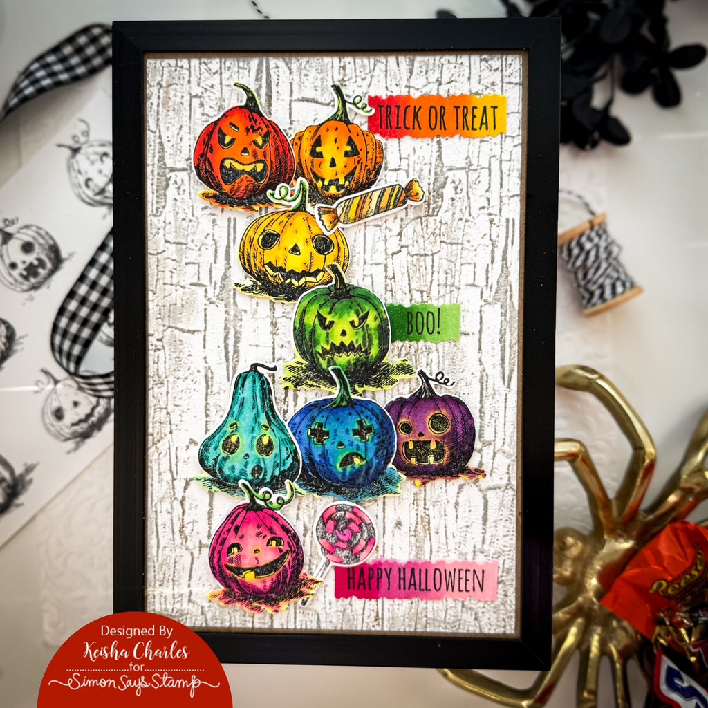 PREORDER Simon Says Stamp Pumpkinhead Wafer Dies 309sss Halloween Decor