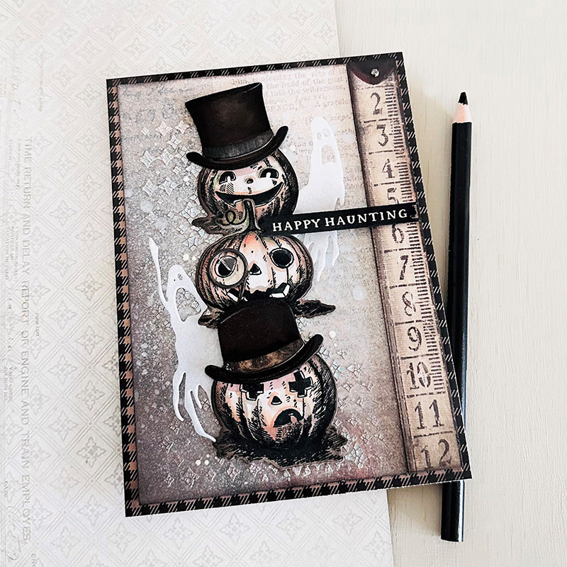 Simon Says Stamp Pumpkinhead Wafer Dies 309sss Halloween Card