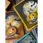 Simon Says Stamp Pumpkinhead Wafer Dies 309sss Halloween Card Set Details