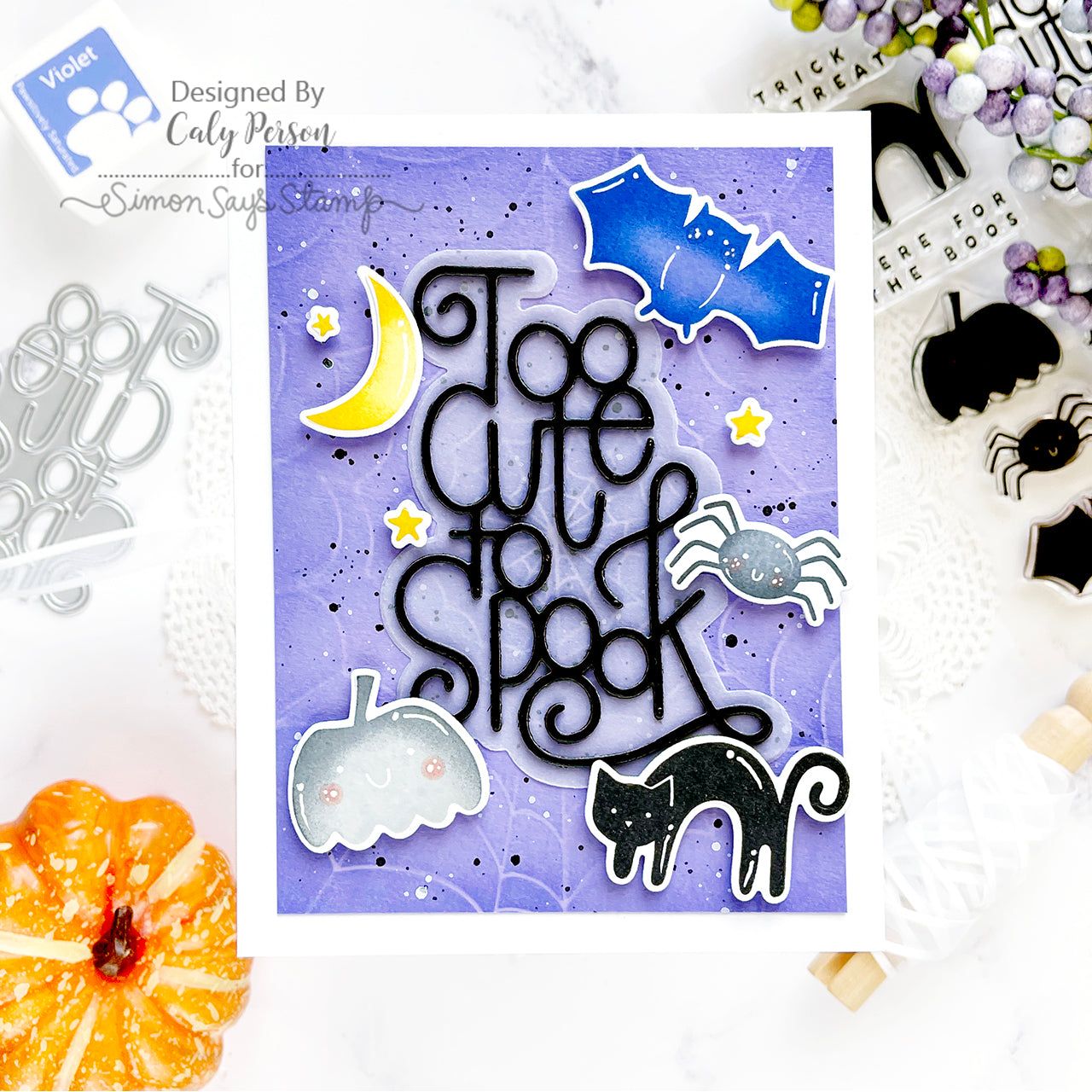 Simon Says Stamp Pawsitively Saturated Ink Cubes Purple Fields ssc607 Stamptember