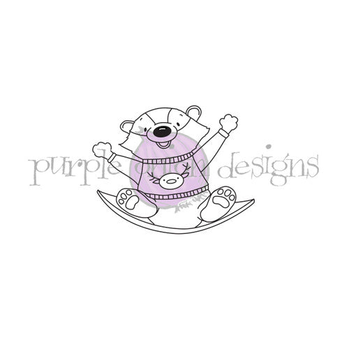 Purple Onion Designs Benjamin Unmounted Cling Stamp pod6002