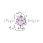 Purple Onion Designs Bernard Unmounted Cling Stamp pod6010