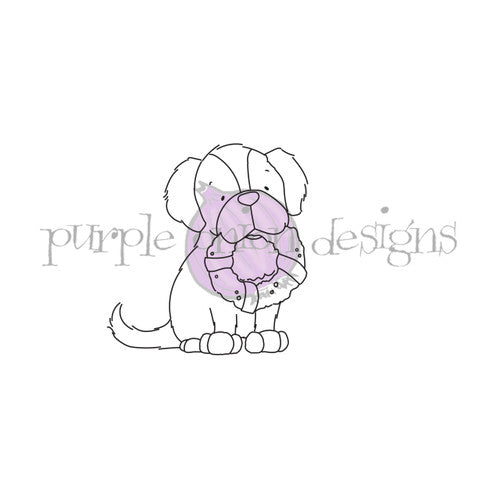 Purple Onion Designs Bernard Unmounted Cling Stamp pod6010