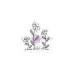 Purple Onion Designs Bloom No. 2 Cling Stamp pod1011