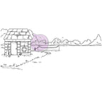 Purple Onion Designs Boat House Unmounted Cling Stamp pod6035