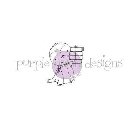 Purple Onion Designs Calvin Unmounted Cling Stamp pod1414