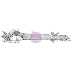 Purple Onion Designs Fallen Log Unmounted Cling Stamp pod1385