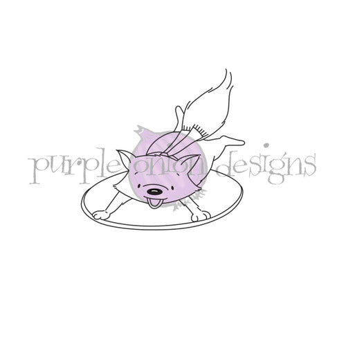 Purple Onion Designs Finn Unmounted Cling Stamp pod6003