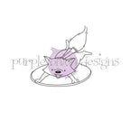 Purple Onion Designs Finn Unmounted Cling Stamp pod6003