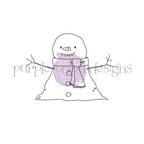 Purple Onion Designs Frost The Snowman Unmounted Cling Stamp pod6015