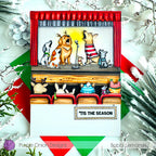 Purple Onion Designs Holiday Howlers Unmounted Cling Stamp pod6060 Bobbi Lemanski