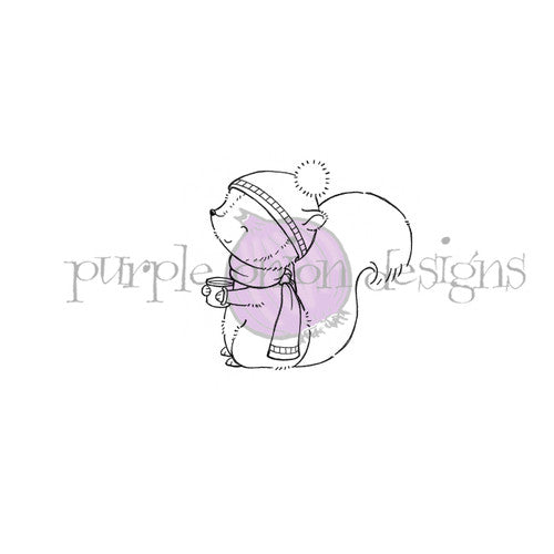 Purple Onion Designs Katie Unmounted Cling Stamp pod1412