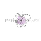 Purple Onion Designs Katie Unmounted Cling Stamp pod1412