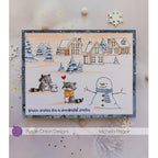Purple Onion Designs Little Lucy Unmounted Cling Stamp pod6021 Michela Folgori Card