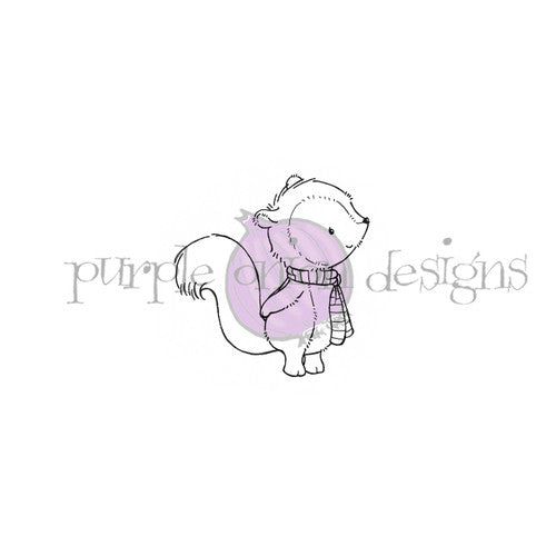 Purple Onion Designs Murphy Unmounted Cling Stamp pod1424