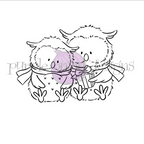 Purple Onion Designs Owlsome Christmas Unmounted Cling Stamp pod5063