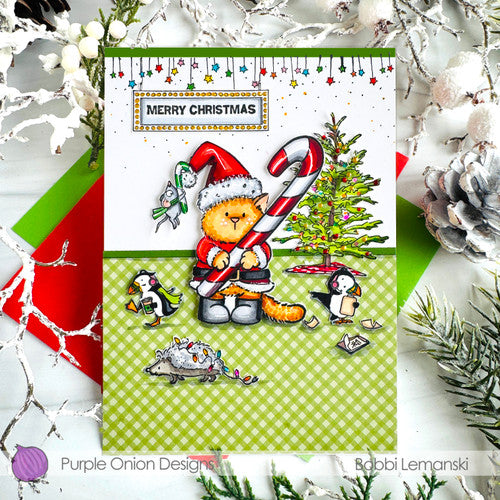 Purple Onion Designs Puffin Productions Unmounted Cling Stamp pod6064 Bobbi_Lemanski