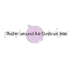 Purple Onion Designs Rockin' Around the Christmas Tree Unmounted Cling Stamp pod9039