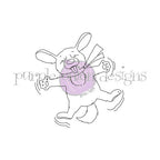 Purple Onion Designs Scooter Unmounted Cling Stamp pod6006
