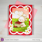 Purple Onion Designs Sweet Bunny Unmounted Cling Stamp pod5046 Sweetest Day