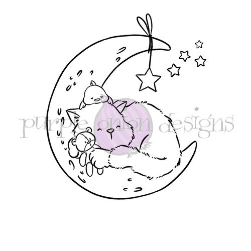 Purple Onion Designs Sweet Dreams Unmounted Cling Stamp pod5076