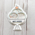 Avery Elle Clear Stamps Scoop st-23-38 happy birthday