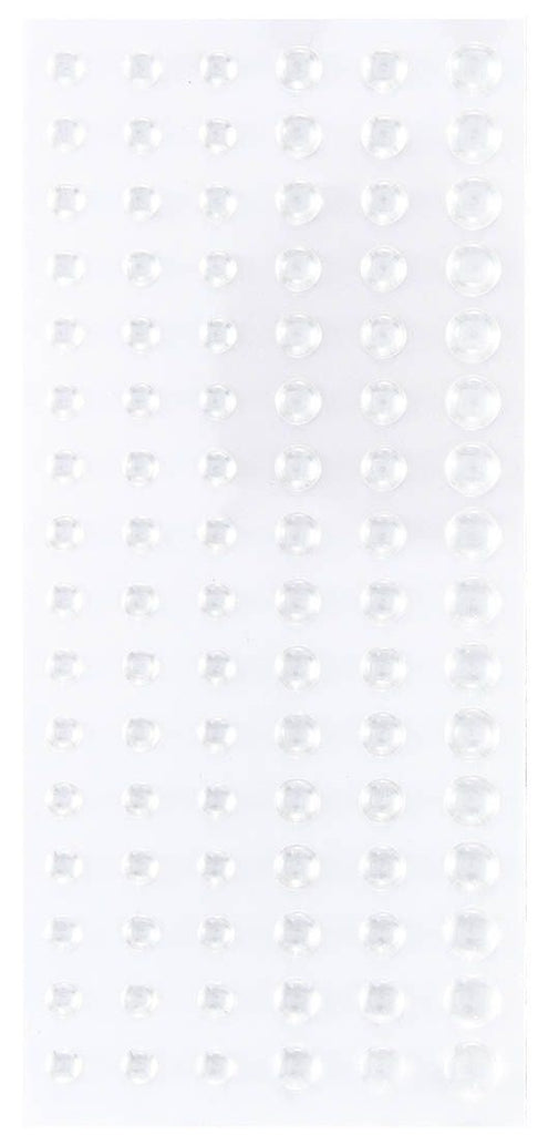 SCS-284 Spellbinders Dimensional Clear Enamel Dots stickers