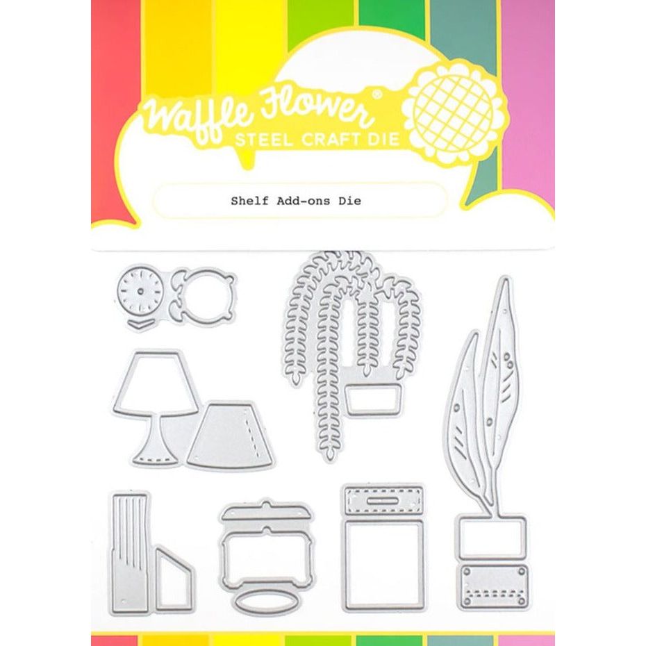 Waffle Flower Shelf Add-ons Dies 421569