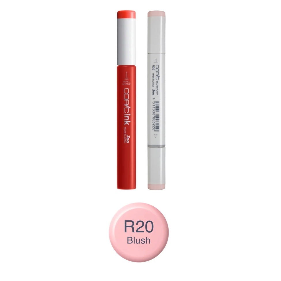 Copic Marker Blush Marker and Refill Bundle R20