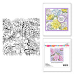 Stampendous Floral Garden Cling Stamps rsc-032