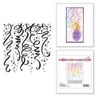 Stampendous Streamers Cling Stamps rsc-034