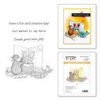 Spellbinders House Mouse Creative Day Cling Stamps rsc-049