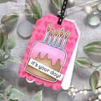 Rainbow Splash Stencil Rising Hearts rss101 Splendor Birthday Tag | color-code:ALT01