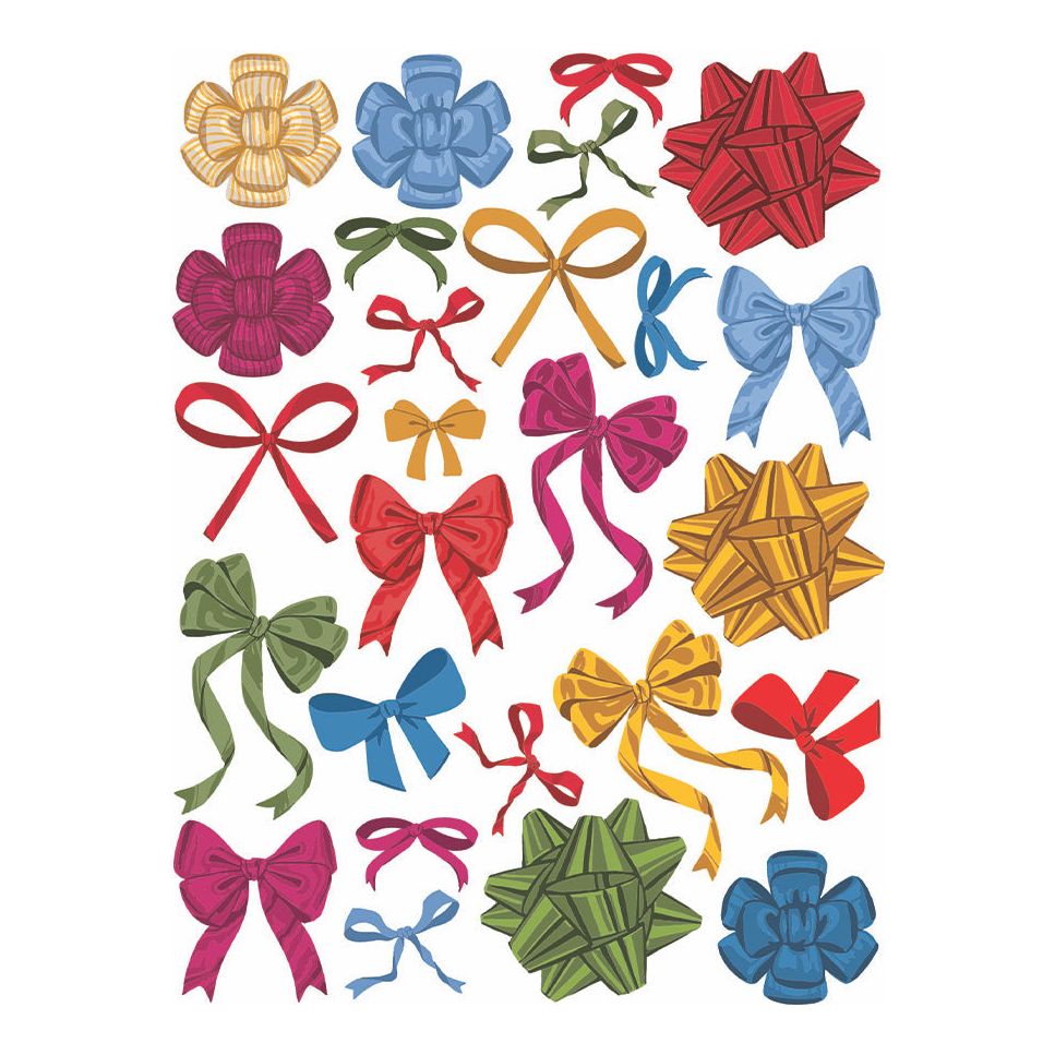 Hero Arts Ribbons and Bows Hero Rub On Transfers RT112