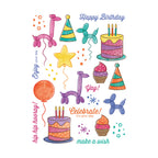 Hero Arts Birthday Party Hero Transfer Rub On's rt126