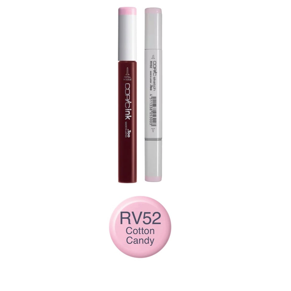 Copic Marker Cotton Candy Marker and Refill Bundle RV52
