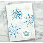 Simon Says Stamp Radiant Burst Wafer Die s1108 DieCember Holiday Card