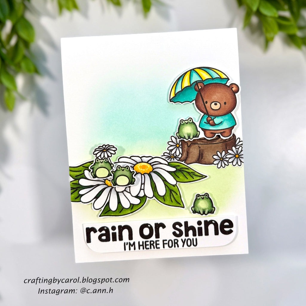 Simon Says Stamp Rain or Shine Wafer Dies 1279sdc Rain or Shine Here for You Card | color-code:ALT02
