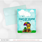 Simon Says Stamp Rain or Shine Wafer Dies 1279sdc Rain or Shine Here for You Card | color-code:ALT04